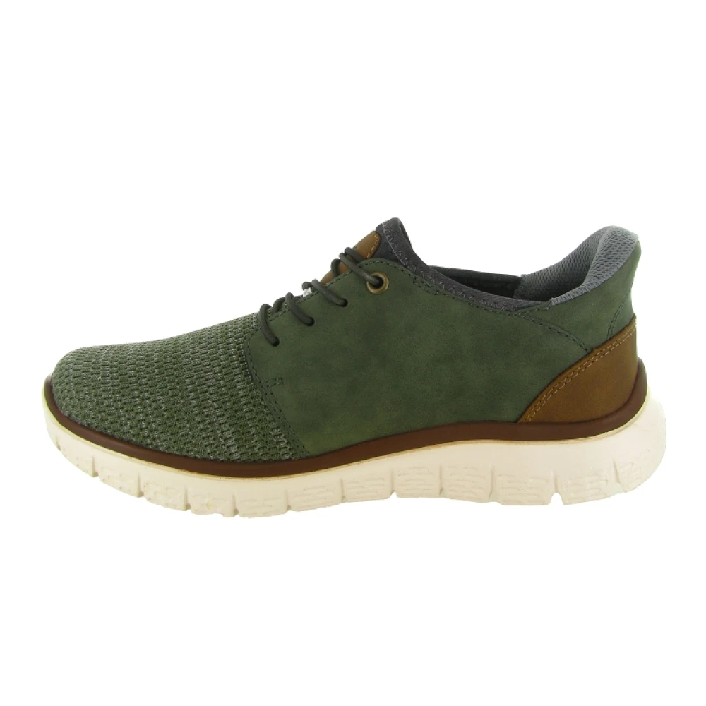 Rieker Ready2Go Sneaker Heren Schoenen Groen