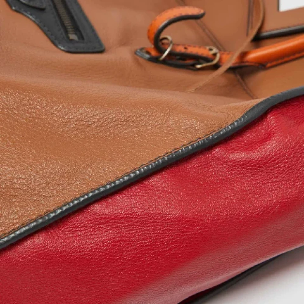 Balenciaga Vintage Pre-owned Leather balenciaga-bags Brown Dames