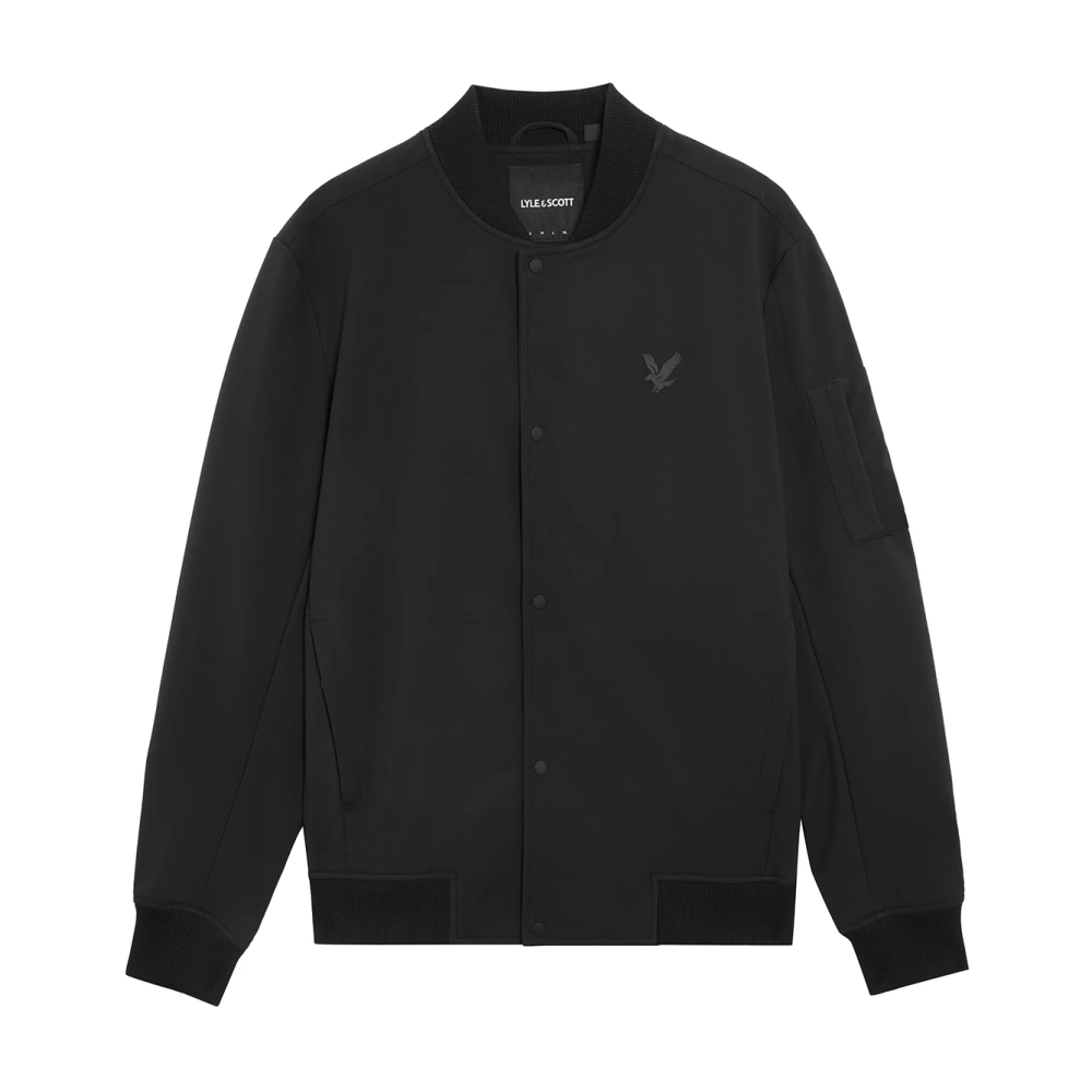 Lyle & Scott Jassen Softshell Bomberjack Black Heren