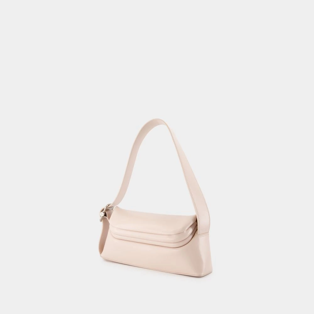 Osoi Roze leren schoudertas met klep Pink Dames