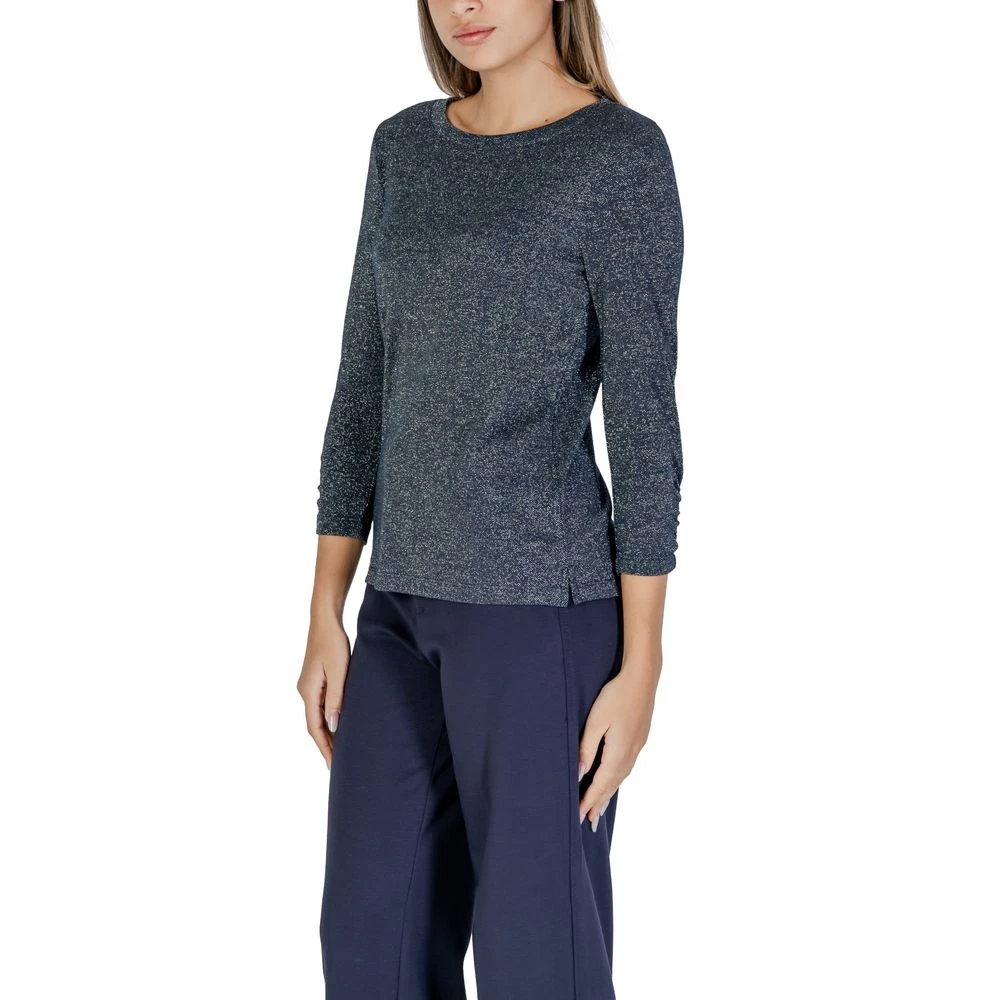 Street One Blauw Dames T-shirt Herfst Winter Collectie Blue Dames