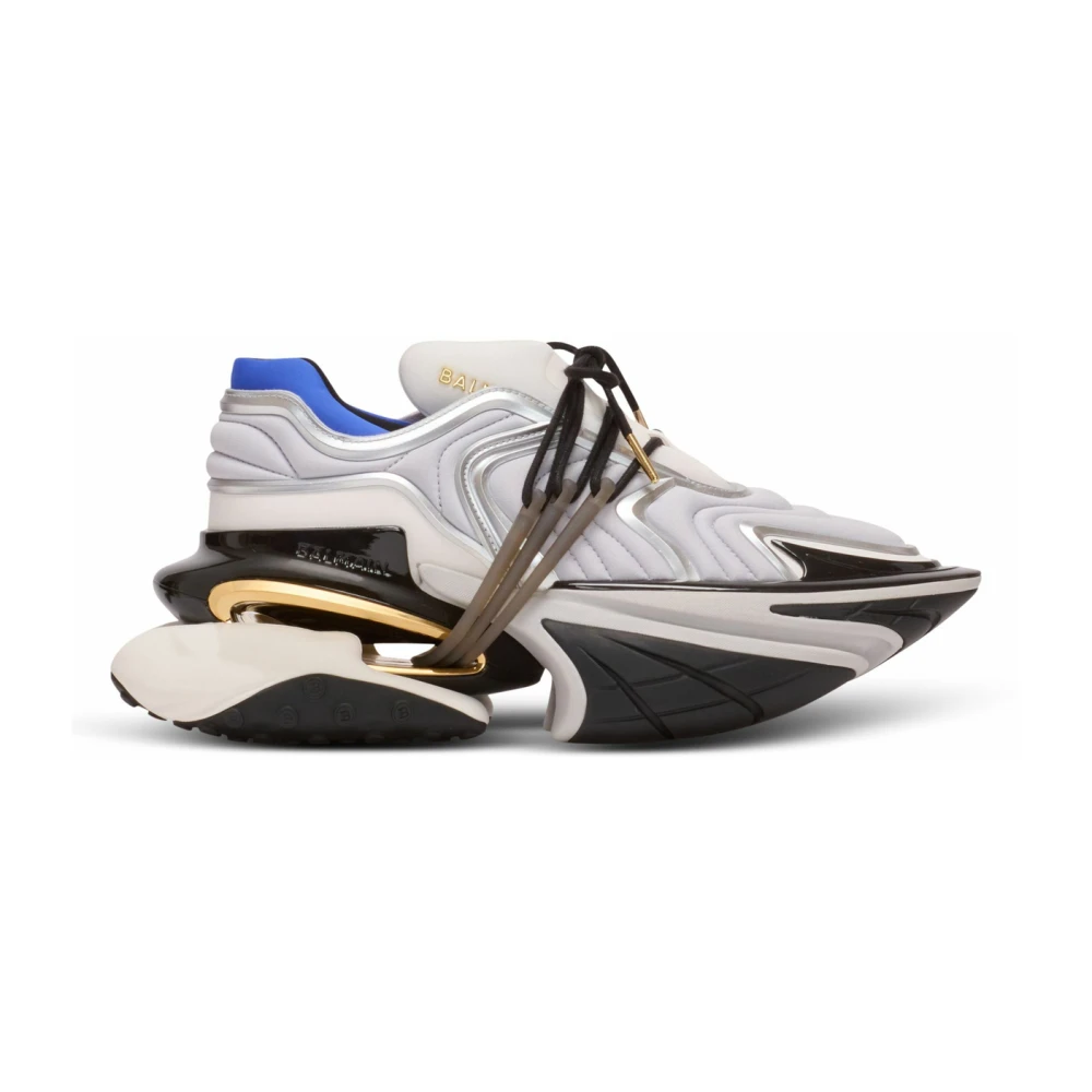 Balmain - Shoes > Sneakers - Gray - Balmain - Modalova