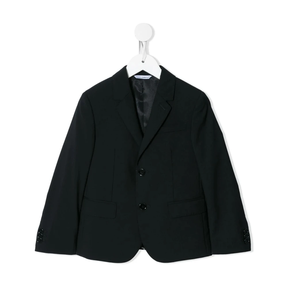 Dolce & Gabbana Boys Black Jackets For Ss24