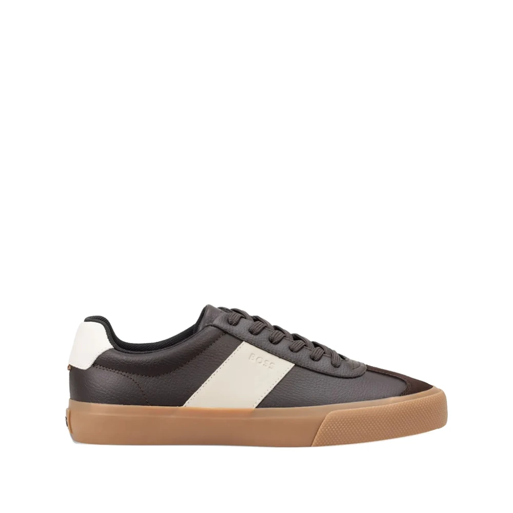 Hugo Aiden Tenn Sneaker Heren Schoenen Bruin