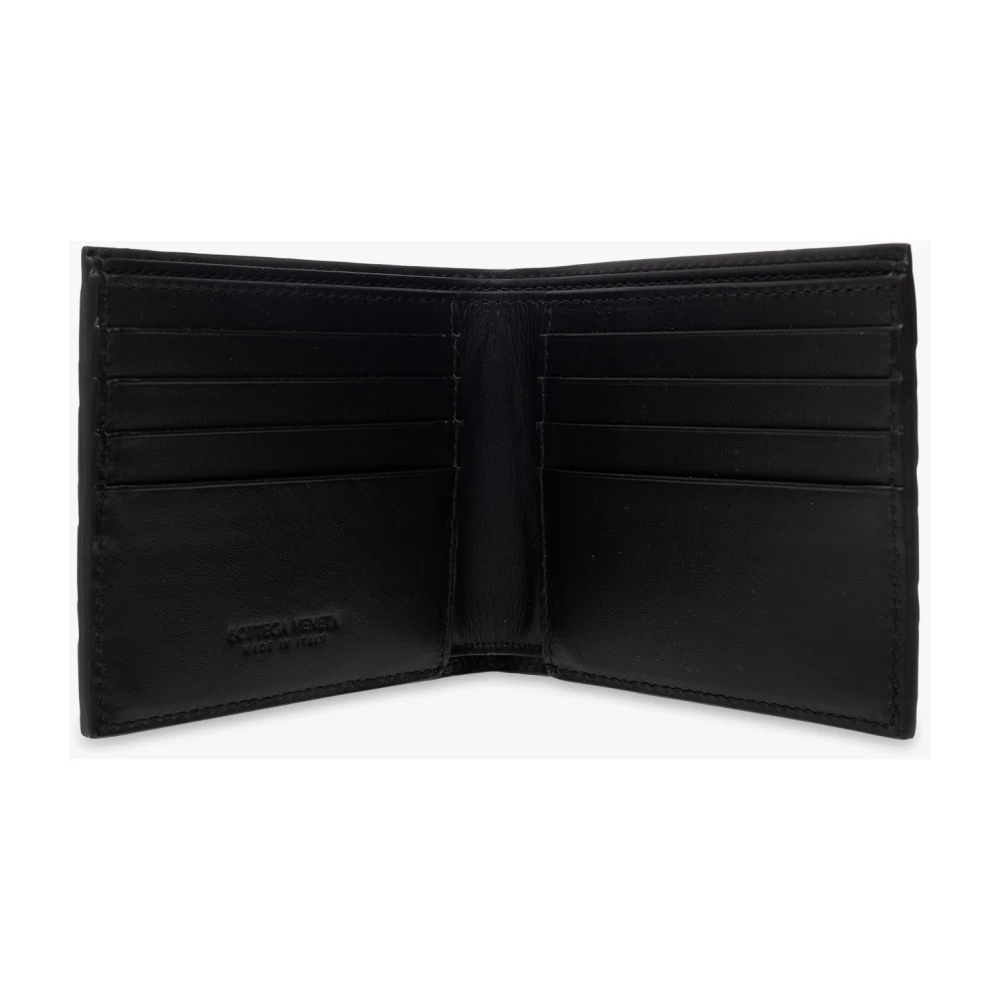 Bottega Veneta Leren portemonnee Black Heren