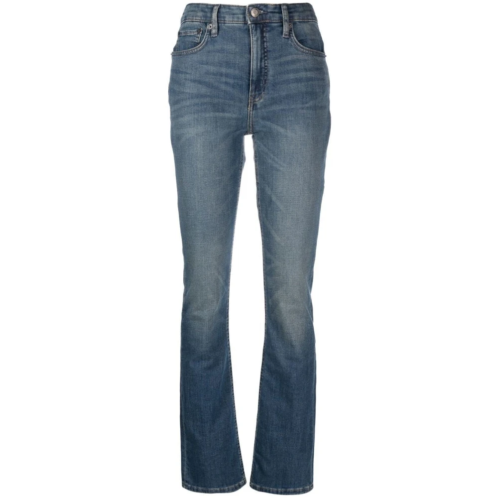 Ralph Lauren Boot Leg Jeans met Volledige Lengte Blue Dames