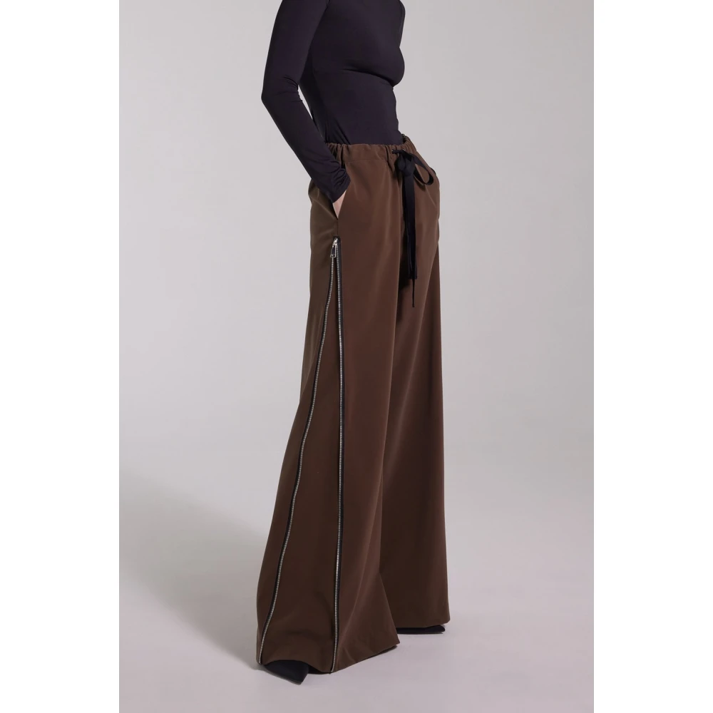 Stutterheim Waterdichte hoge taille regenbroek Brown Dames