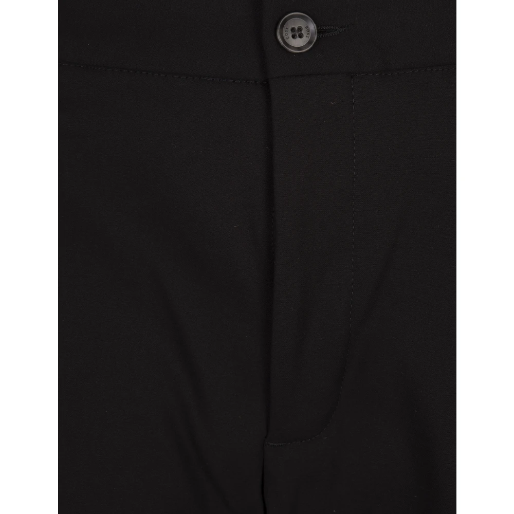 Hugo Boss Slim Fit Chino Broek Black Heren