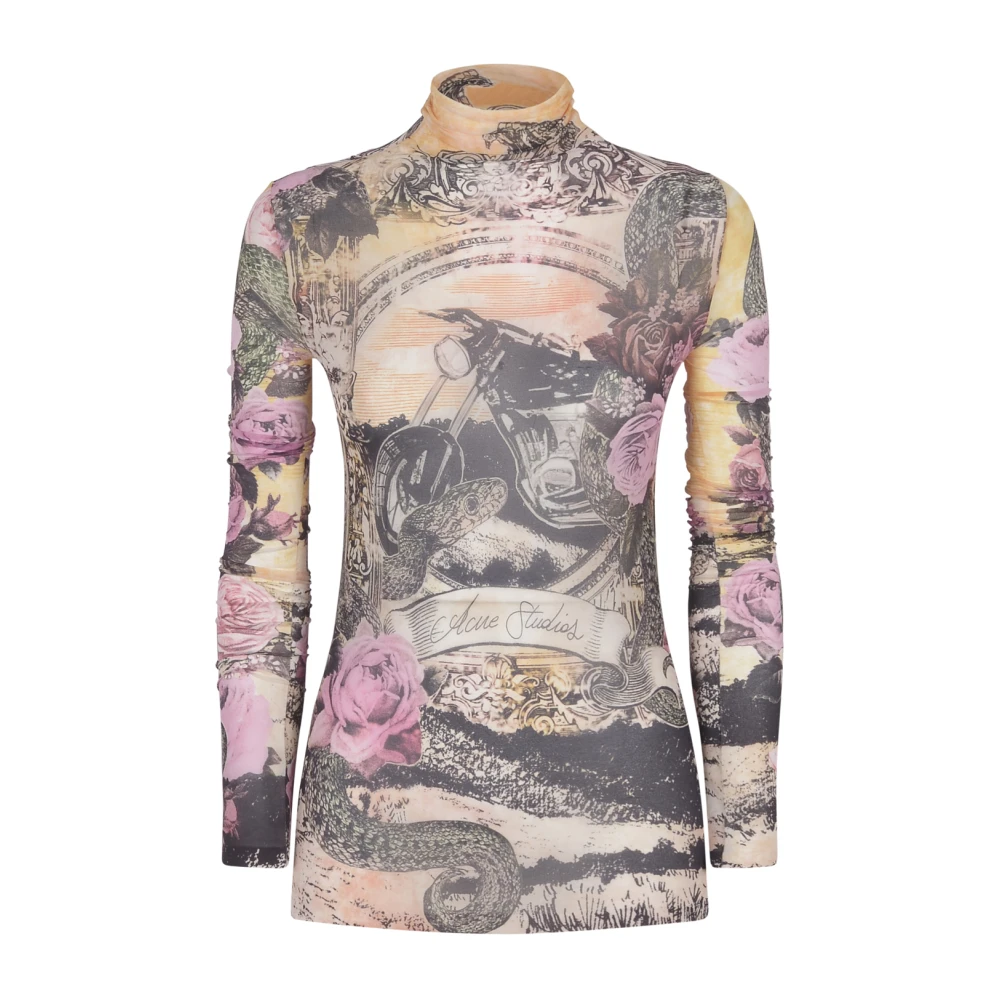Acne Studios Multikleur Overhemd Collectie Multicolor Dames