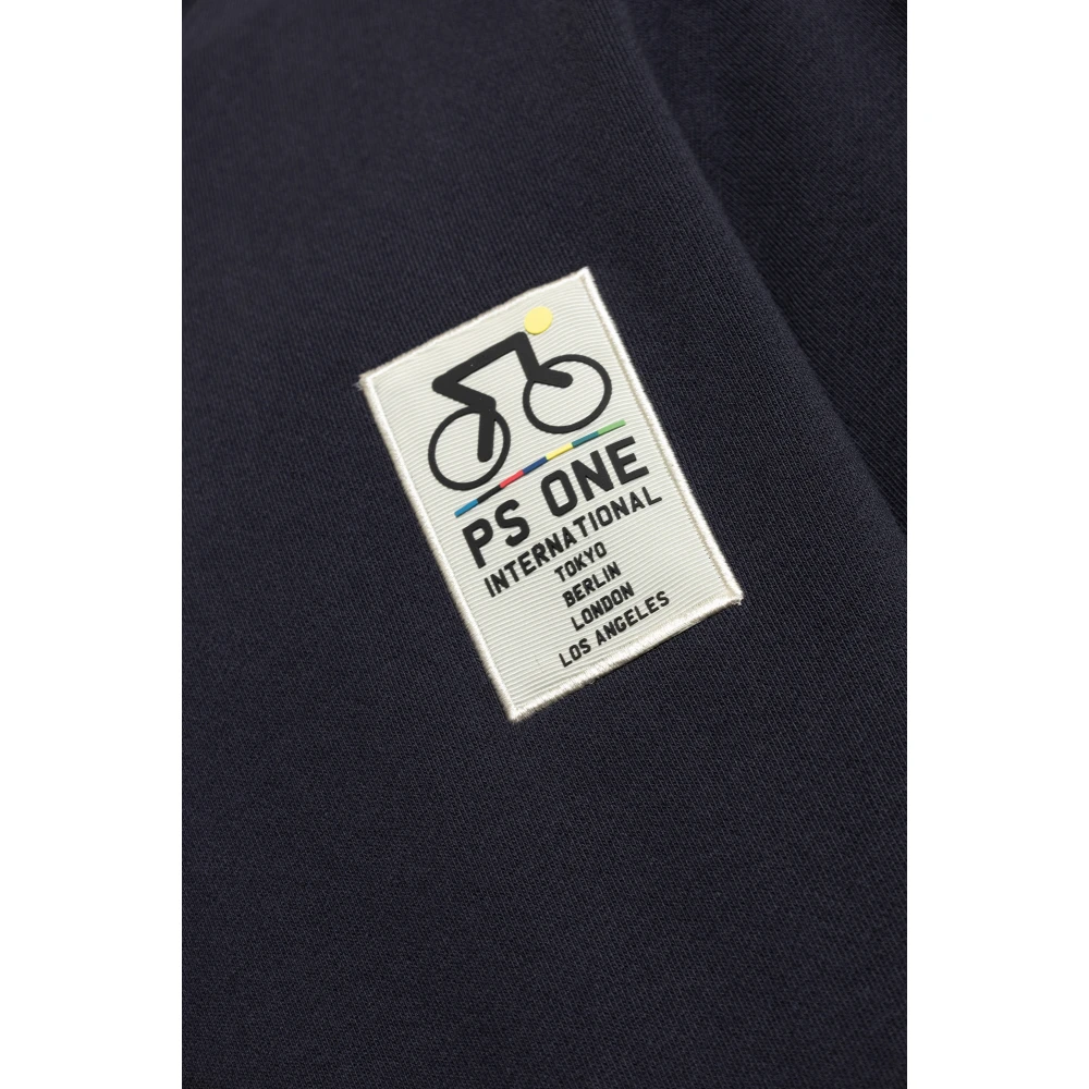 PS By Paul Smith Katoenen sweatshirt met print Blue Heren
