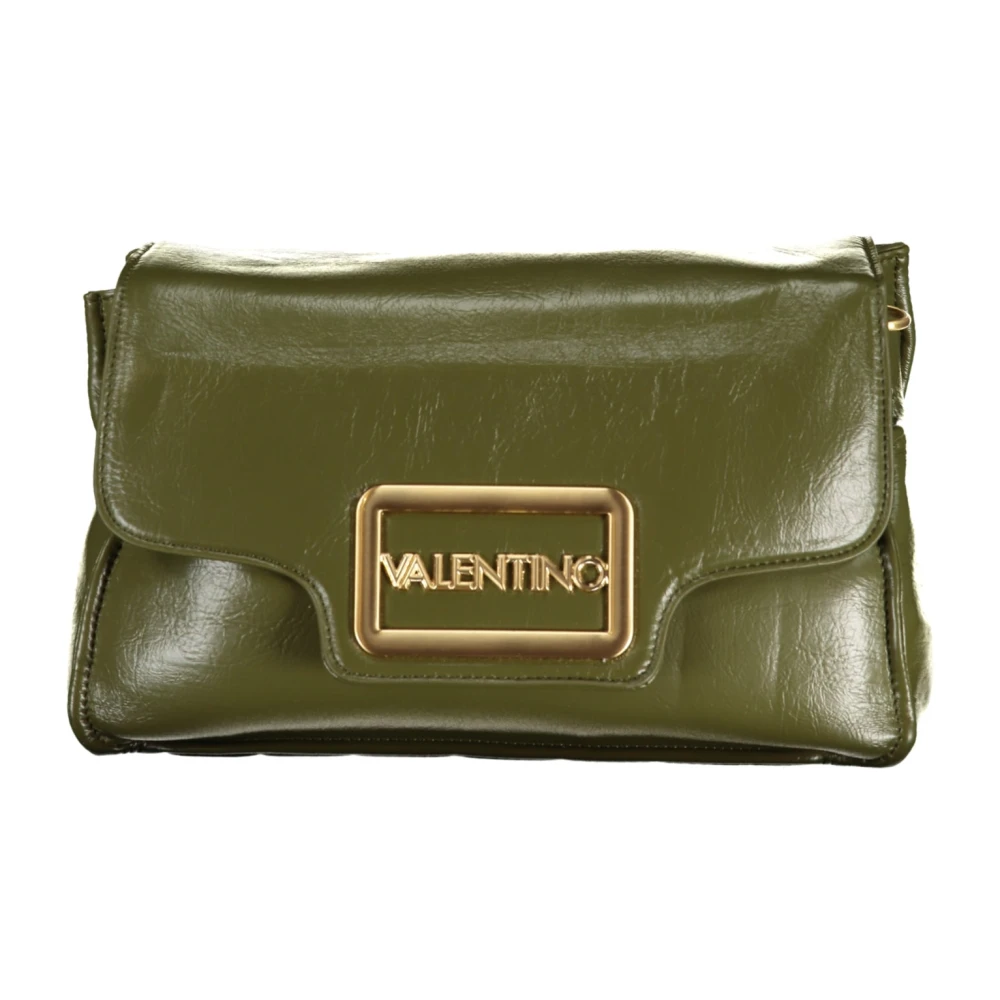 Valentino by Mario Valentino Groene dames tas met afneembaar handvat en verstelbare riem Green Dames