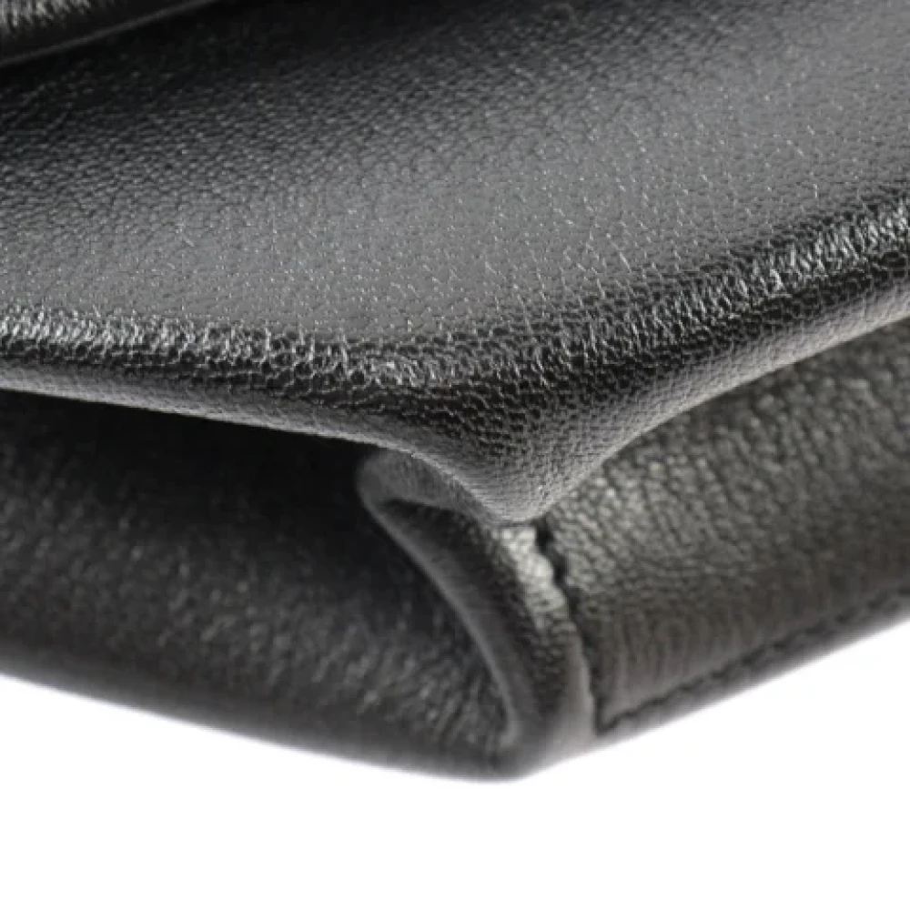 Hermès Vintage Pre-owned Fabric clutches Black Dames