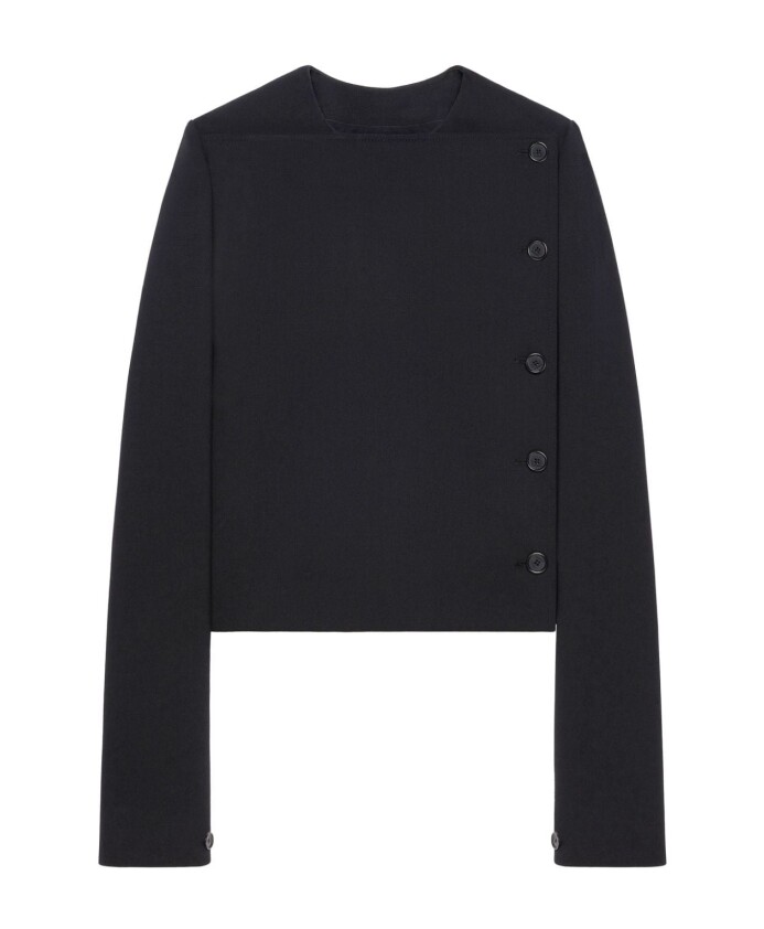 veste-zippee-noire-en-melange-de-laine
