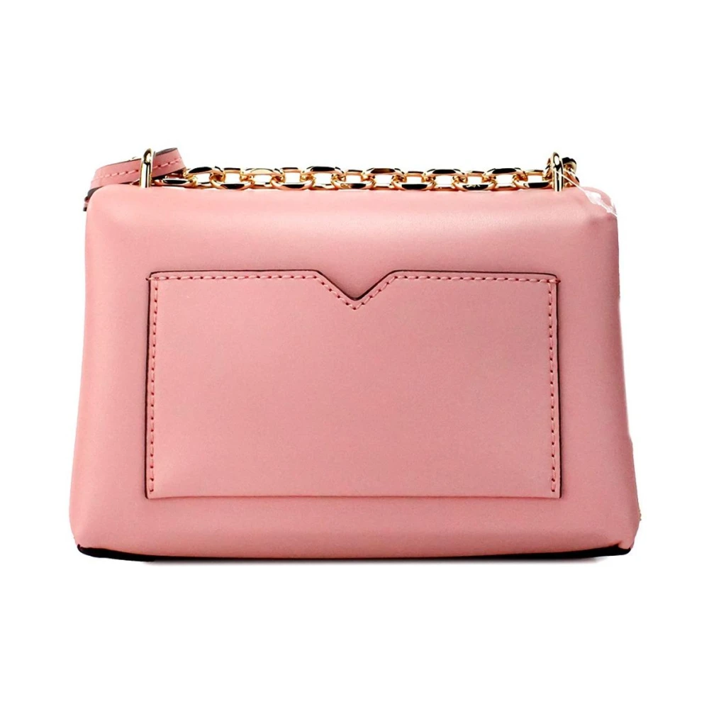 Michael Kors Vegan Leren Crossbody Tas met Meerdere Compartimenten Pink Dames