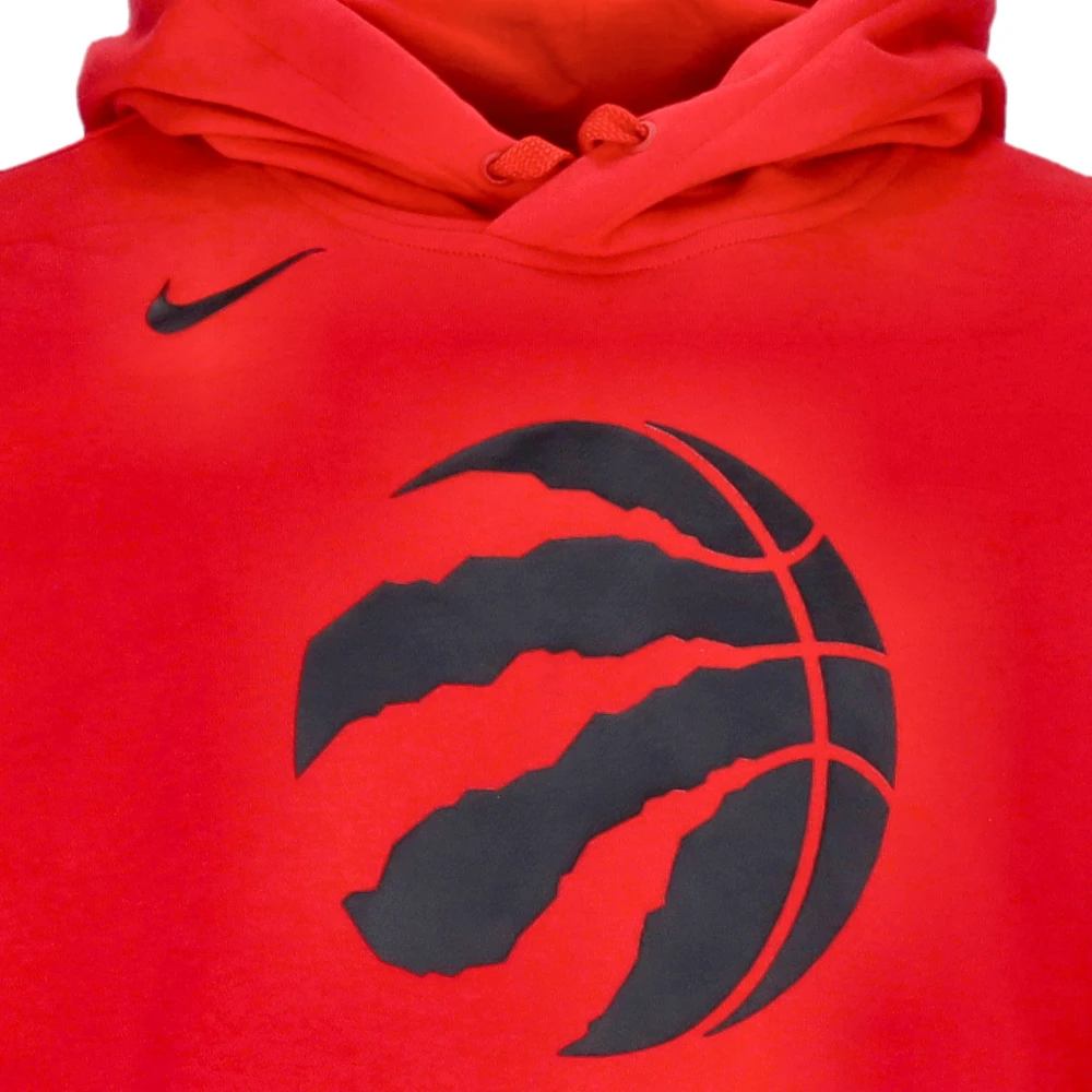 Nike Toronto Raptors Fleece Hoodie Red Heren