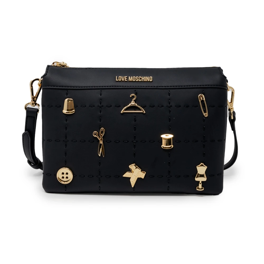 Love Moschino Dames Schoudertas Herfst Winter Collectie Black Dames