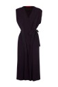 zwarte-crepe-wrap-jurk-met-franjes