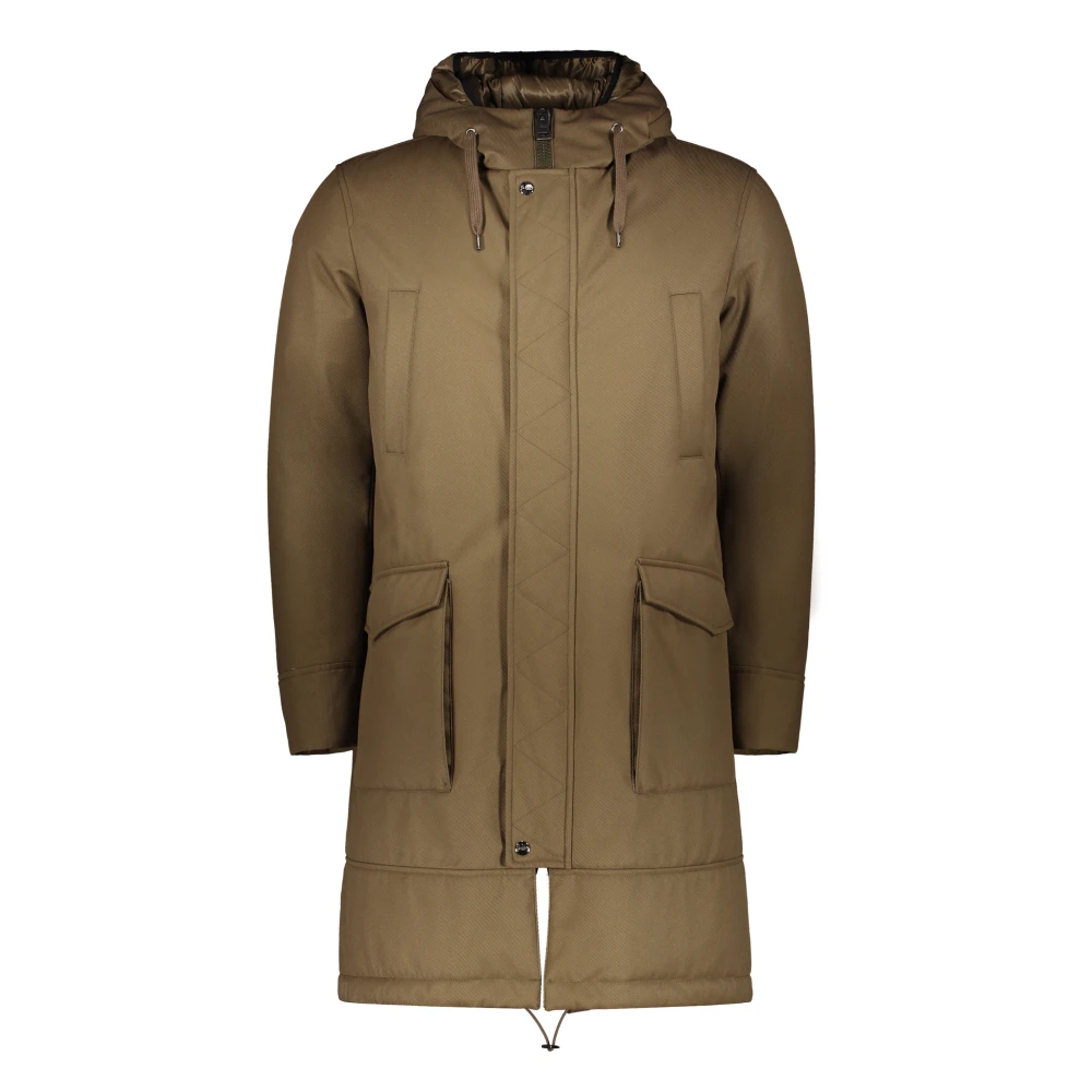 Herno - Coats > Parkas - Green - Herno - Modalova