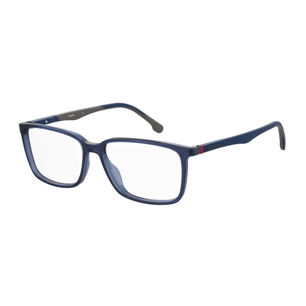 Carrera Blauwe Brilmontuur met Strak Ontwerp voor Mannen Blue Heren