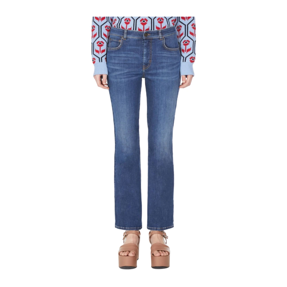 Max Mara Weekend Rapallo Jeans voor Weekenduitjes Blue Dames
