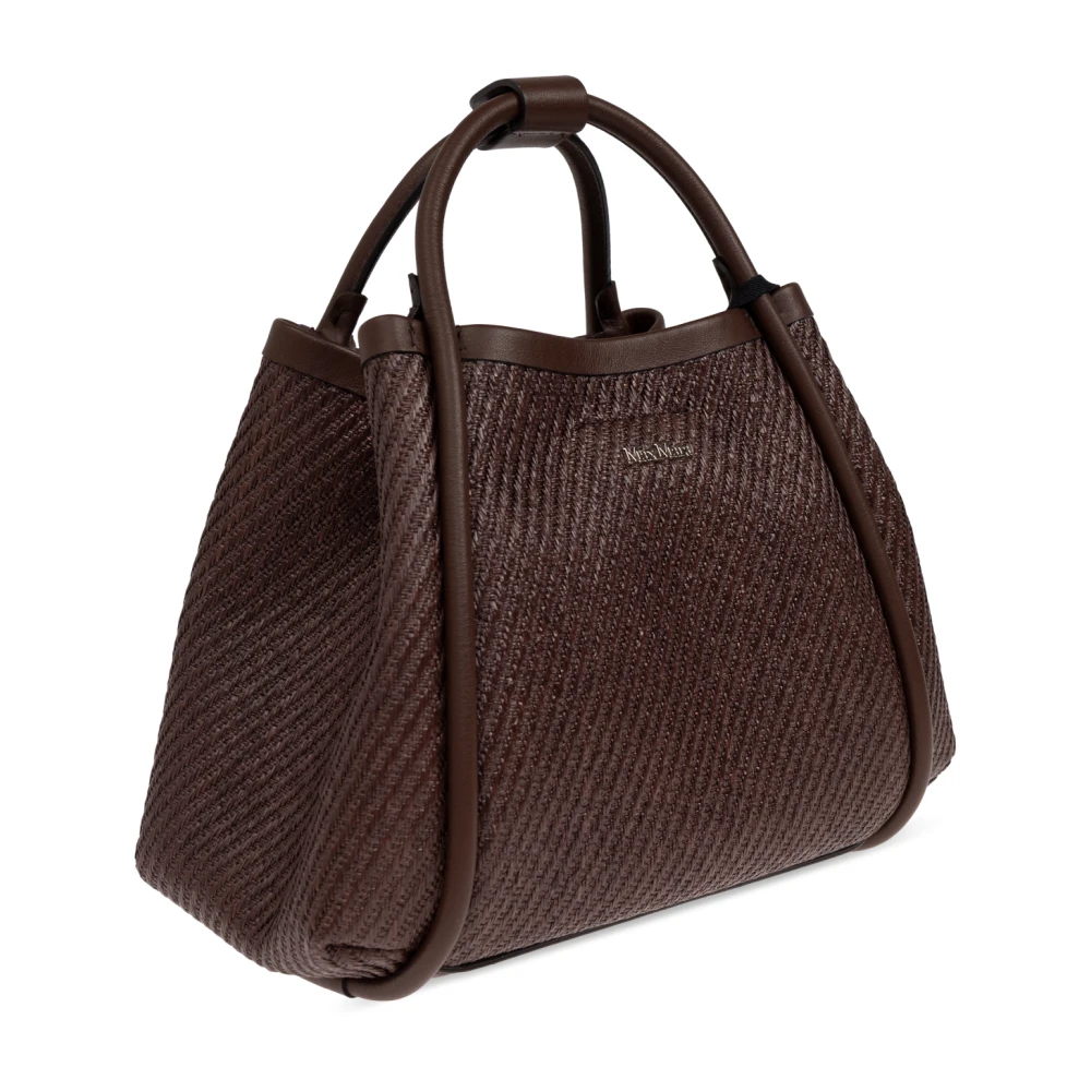 Max Mara Zomer marine XS handtas Brown Dames