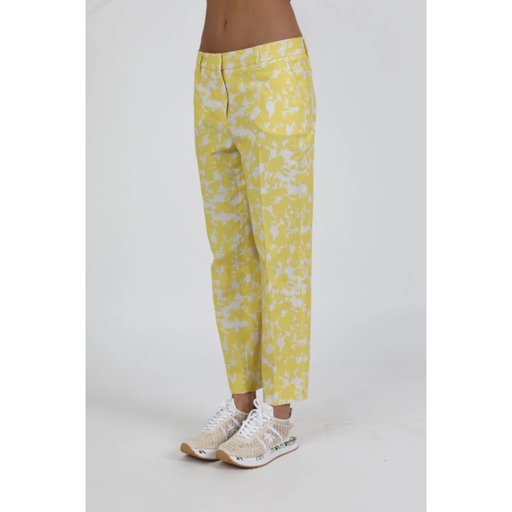 Via Masini 80 Stijlvolle Broek Yellow Dames