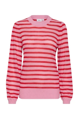 Skimrande Pink Frosting Pullover