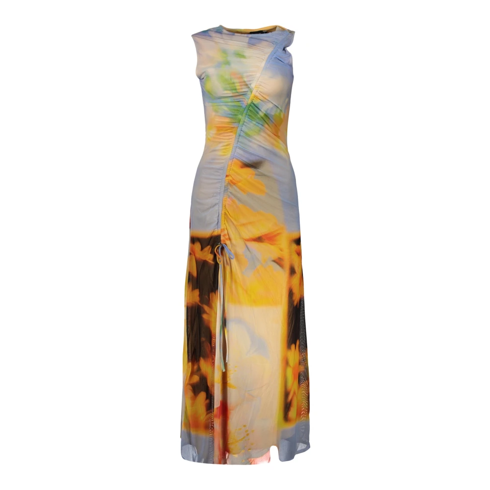 Desigual Vest Jade Dress - Female - Midi Dresses - Multicolor - Xs - Dresses