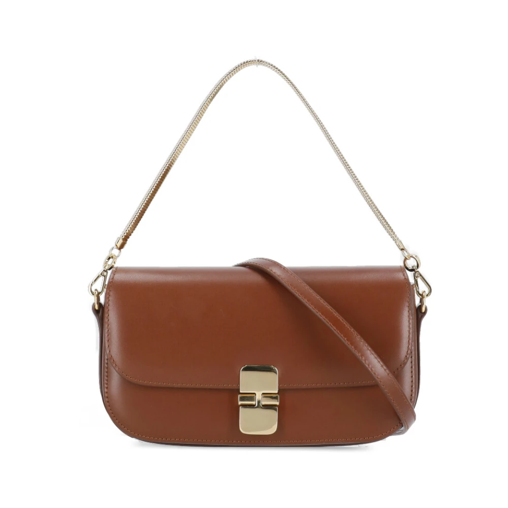 A.p.c. Women's Brown Shoulder Bags, One Size, Bags..