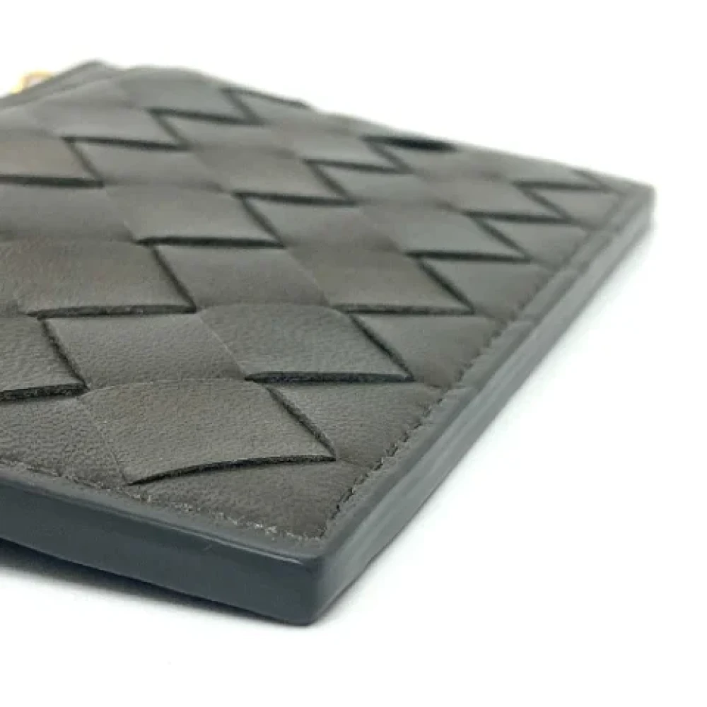 Bottega Veneta Vintage Pre-owned Leather wallets Green Dames