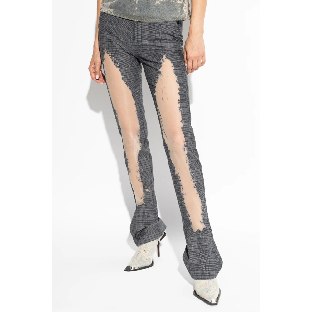 Diesel Broek P-Mineral-P2 Gray Dames