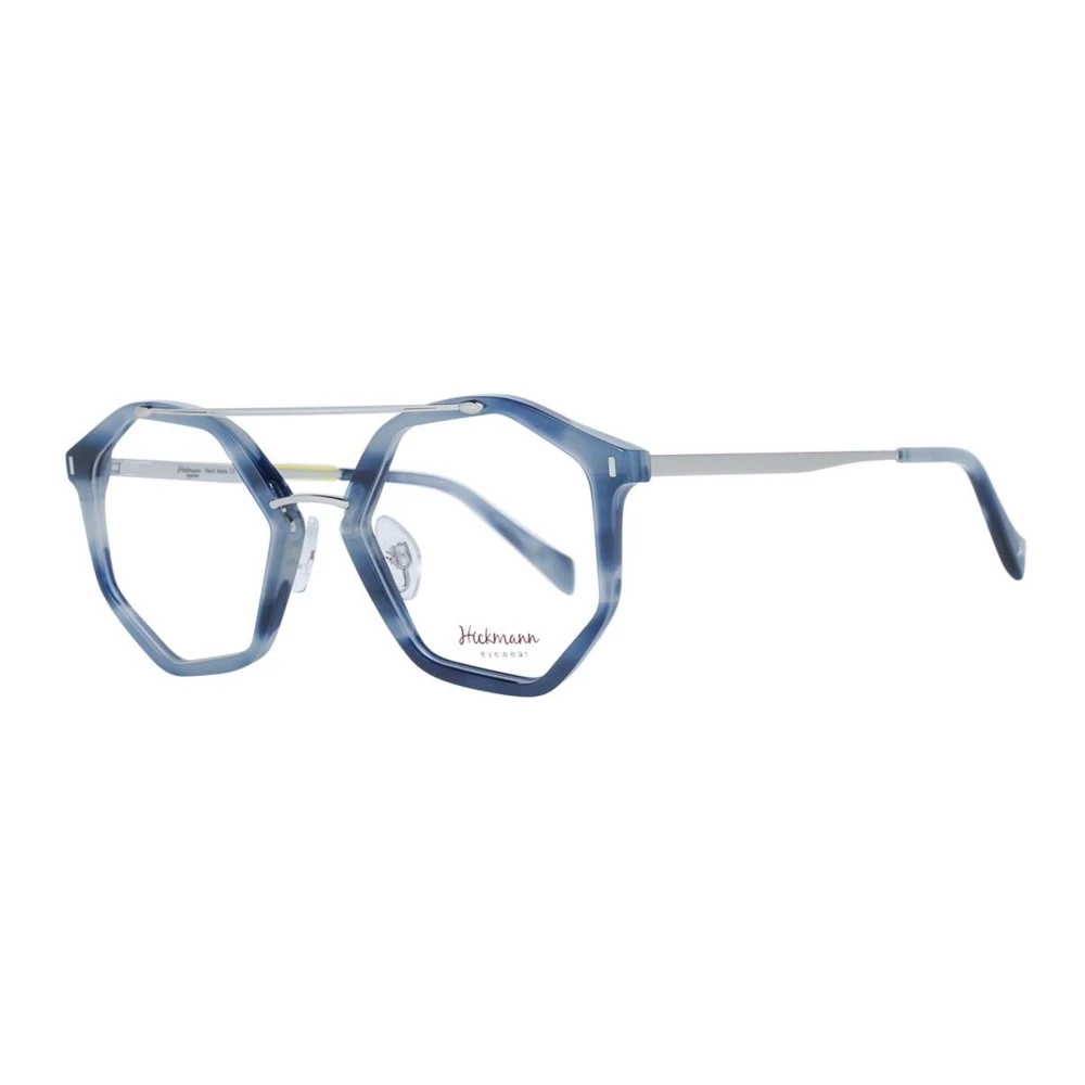 Ana Hickmann Blauwe Aviator Optische Frames met Demo Lenzen Blue Dames