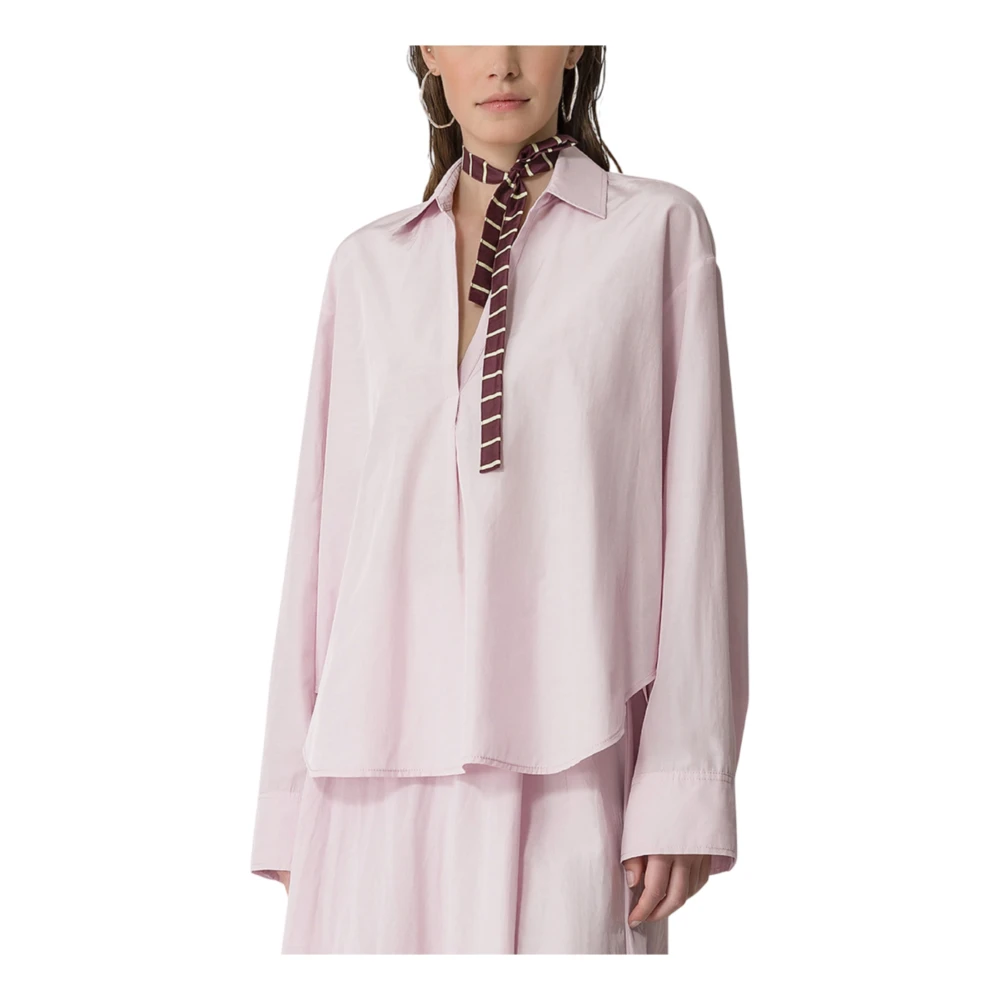 Forte Oester Overhemd 13572 Stijlvol Model Pink Dames