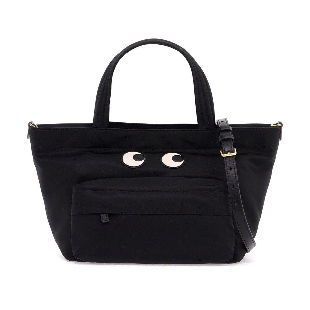 Anya Hindmarch Ogen Tote Tas Black Dames