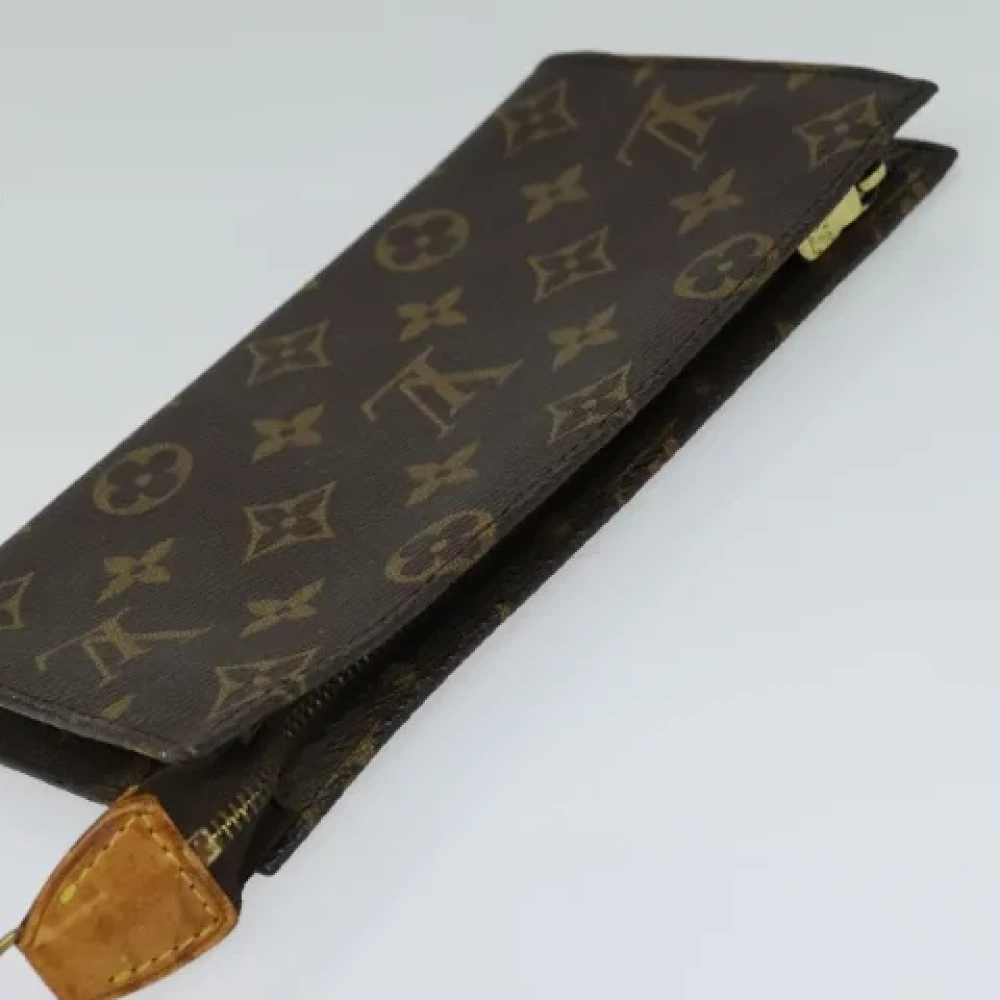 Louis Vuitton Vintage Pre-owned Canvas pouches Brown Dames