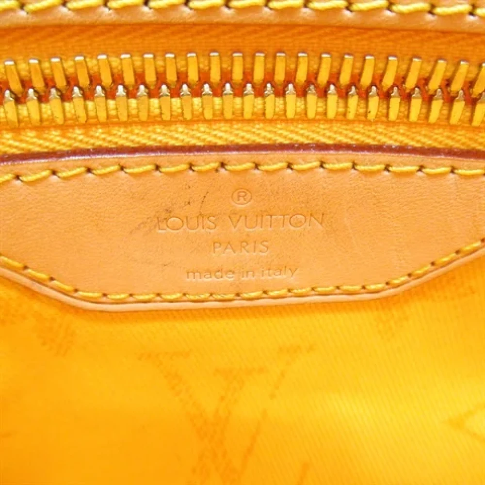 Louis Vuitton Vintage Pre-owned Canvas louis-vuitton-bags Orange Dames