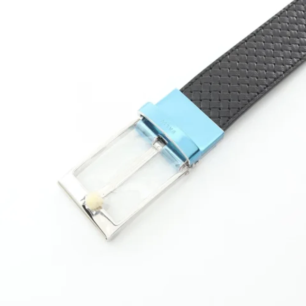 Bally Pre-owned Leather belts Black Heren