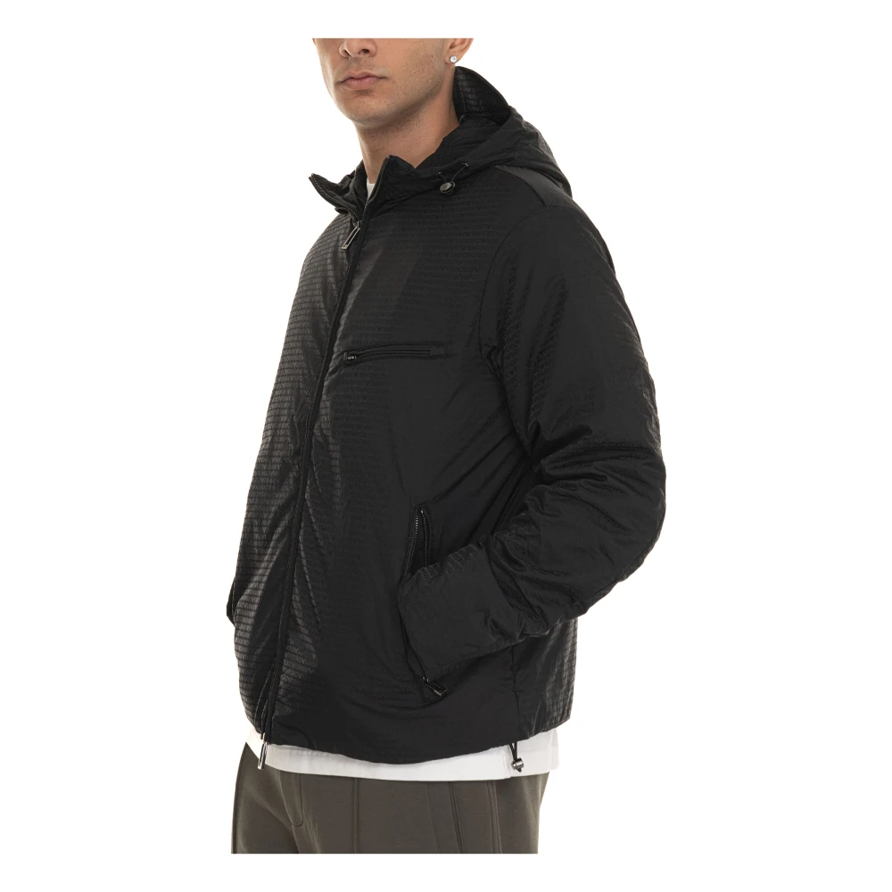 Emporio Armani Puffer Jacket Black Heren