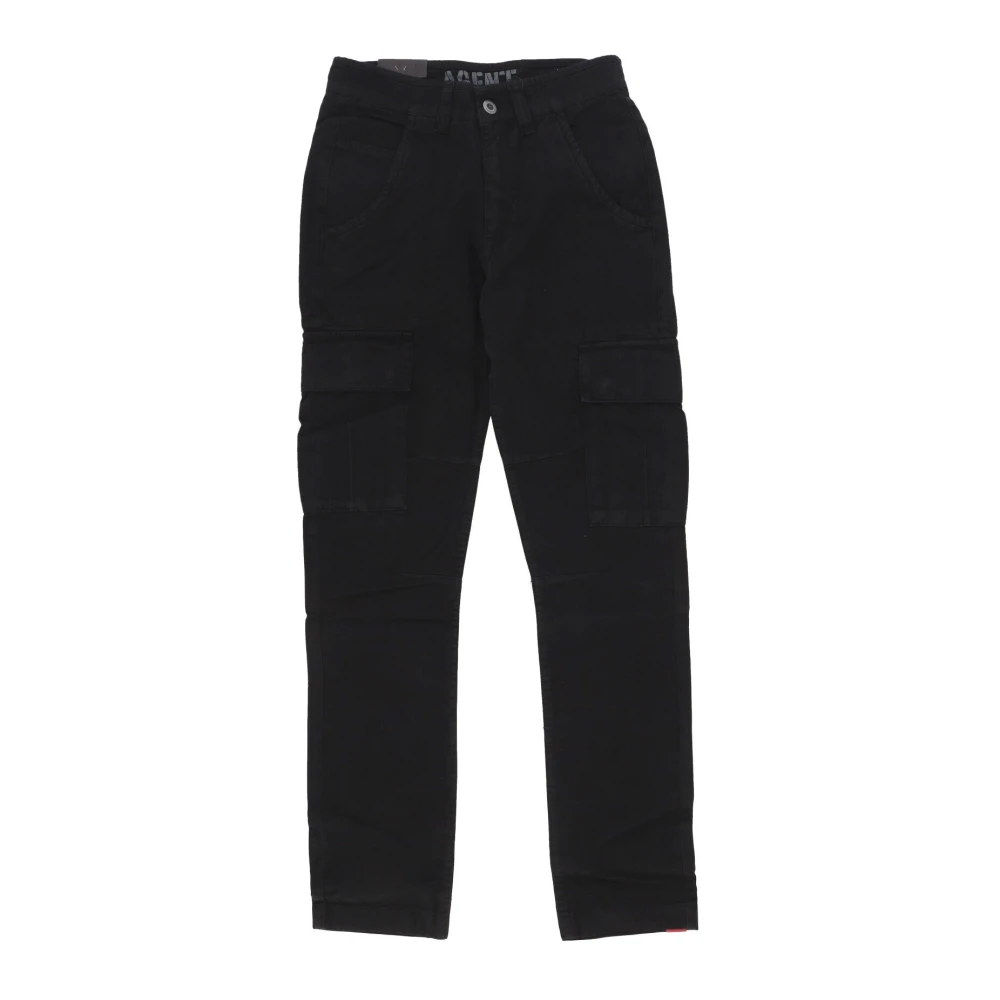Alpha Industries Men's Black Agent Pant - Straight Trousers - W36 - Trousers
