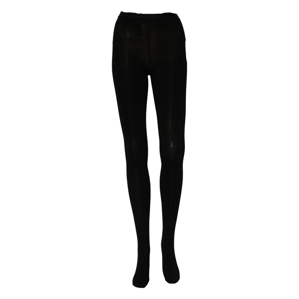 Dolce & Gabbana Black Nylon Tights Stockings Pantyhose Socks - IT3 | M - Image 2