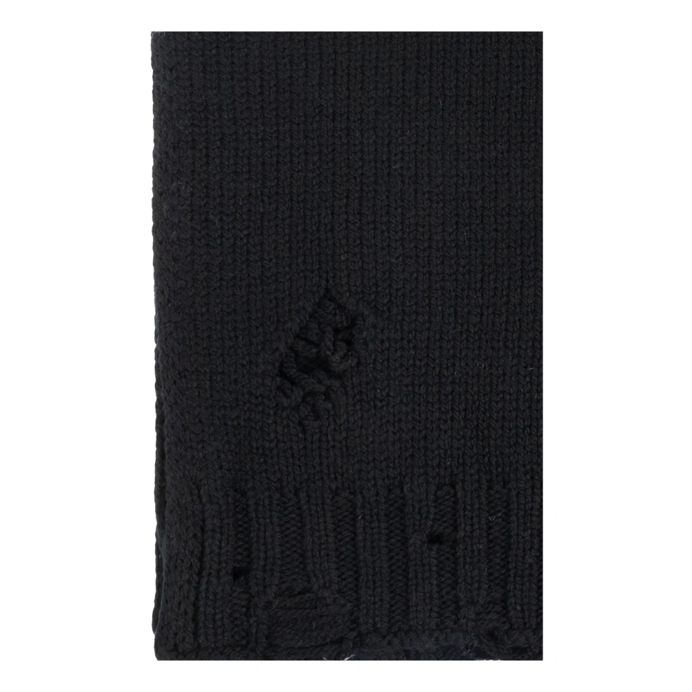 MM6 Maison Margiela Sjaal met vintage-effect Black Dames