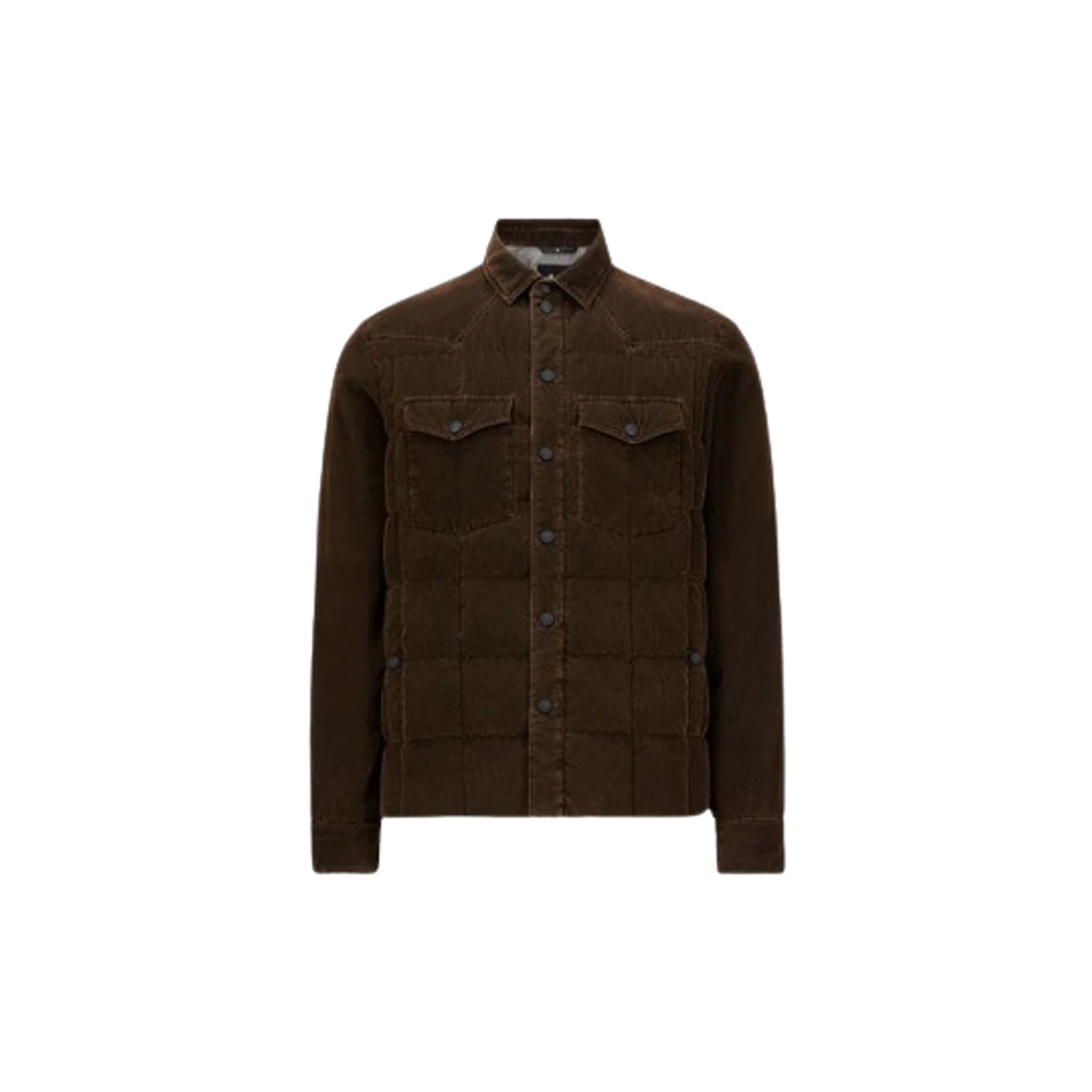 Moncler Stijlvolle H24 Jas Brown Heren