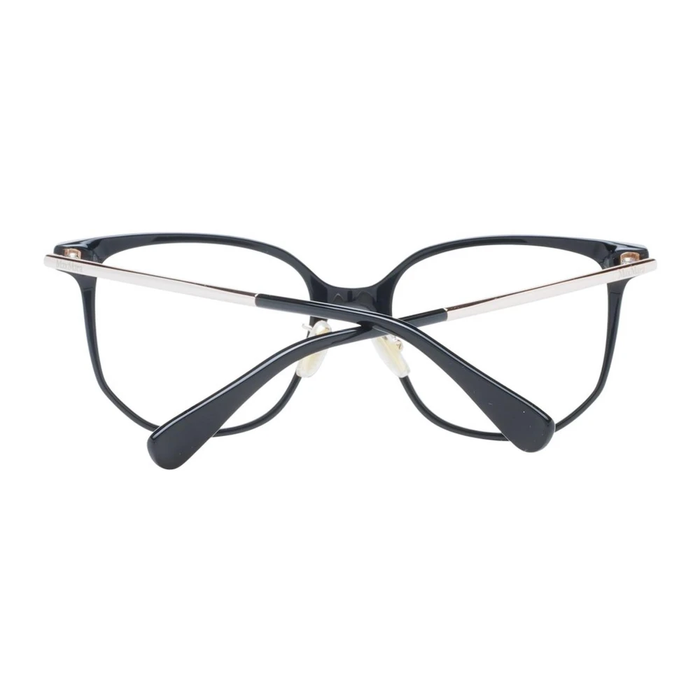 Max Mara Zwarte Plastic Butterfly Optische Frames Black Dames