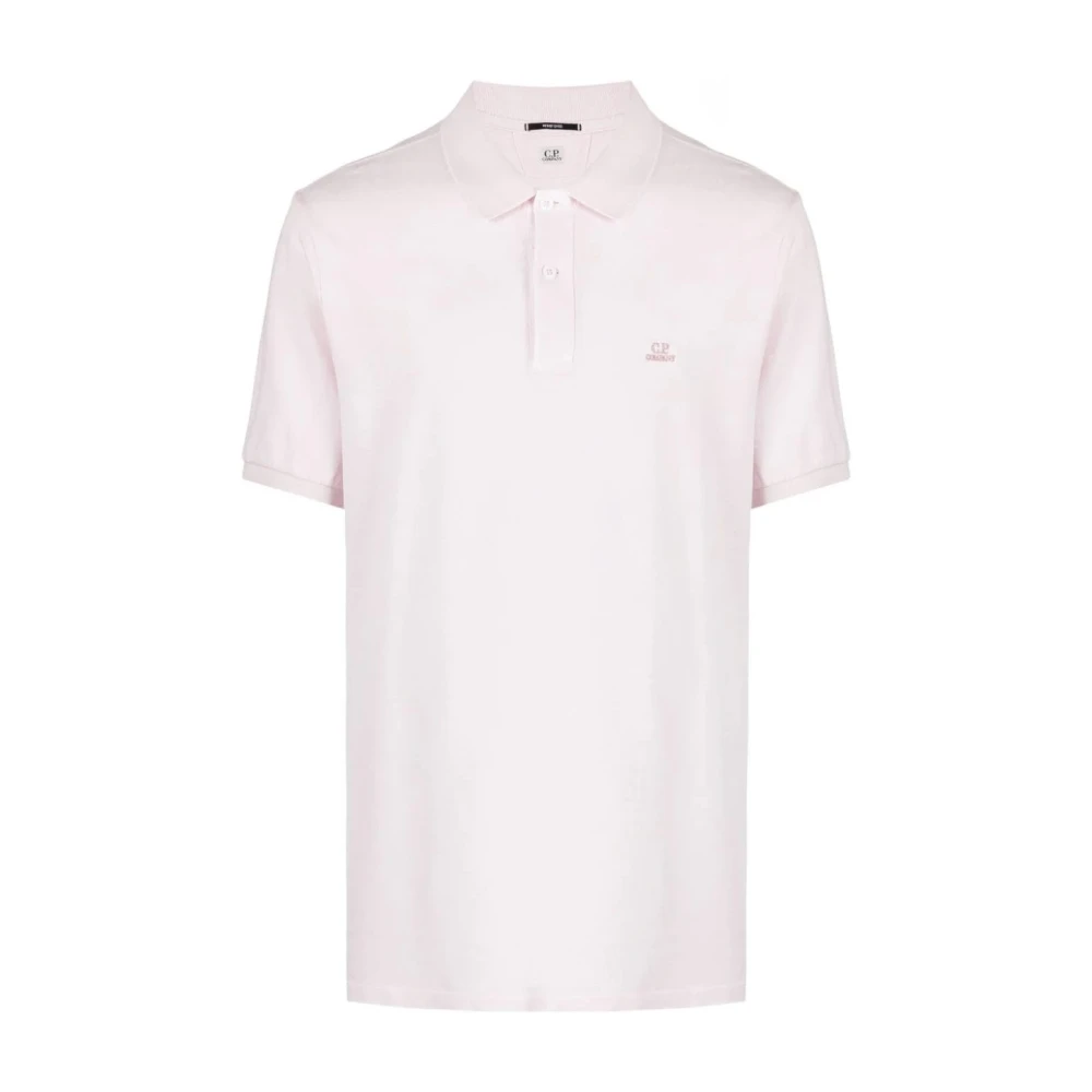 C.P. Company Resist Dyed Polo in Roze Pink Heren