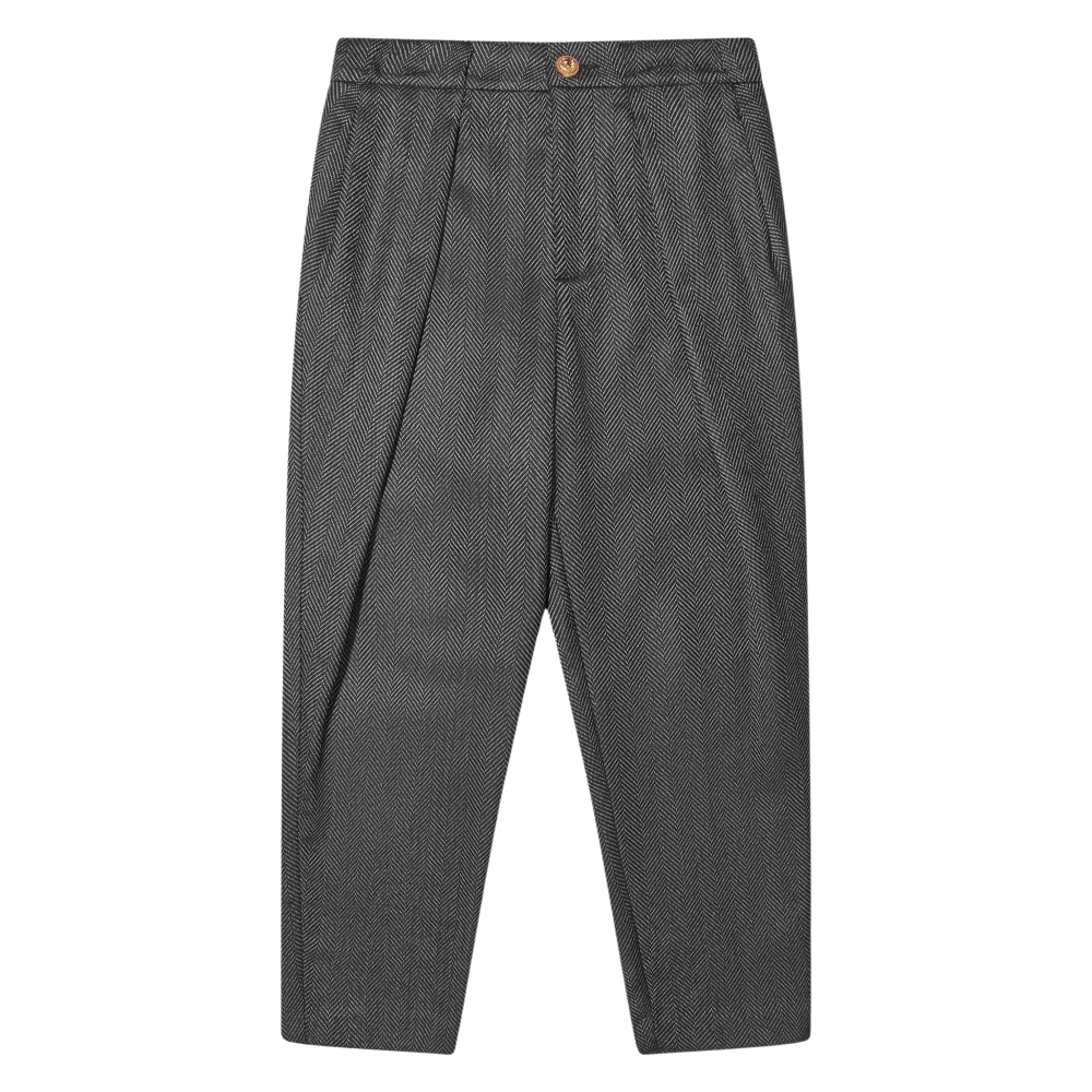 Balmain Boys Black Suit Trousers With Stripes - Trousers - 12 Y - Kids