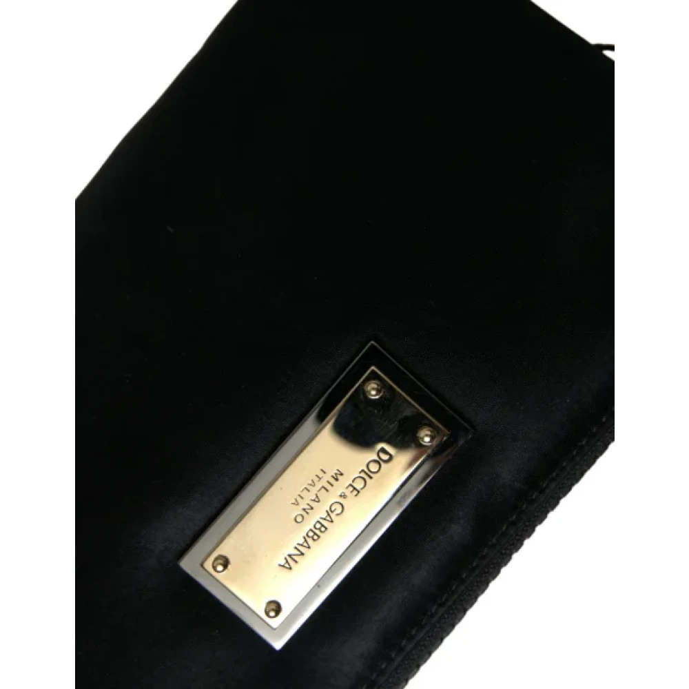Dolce & Gabbana Pre-owned Fabric pouches Black Dames