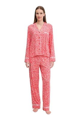 Blommigt pyjamasset