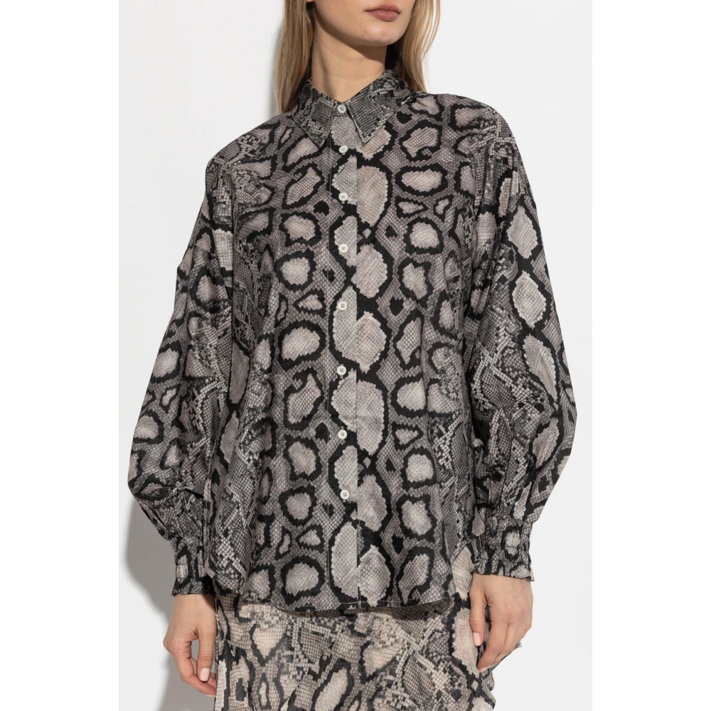 AllSaints Charli Shirt Gray Dames