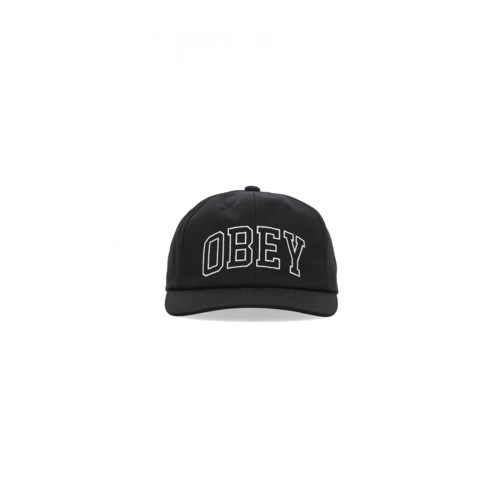 Obey Klassieke Snapback Pet Zwart Black Heren
