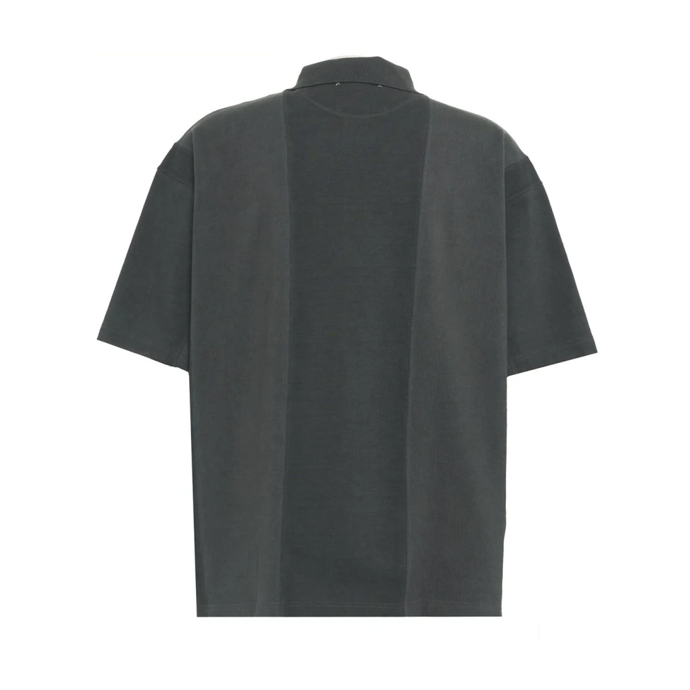 Golden Goose Grijze T-shirts & Polos Aw24 Gray Heren